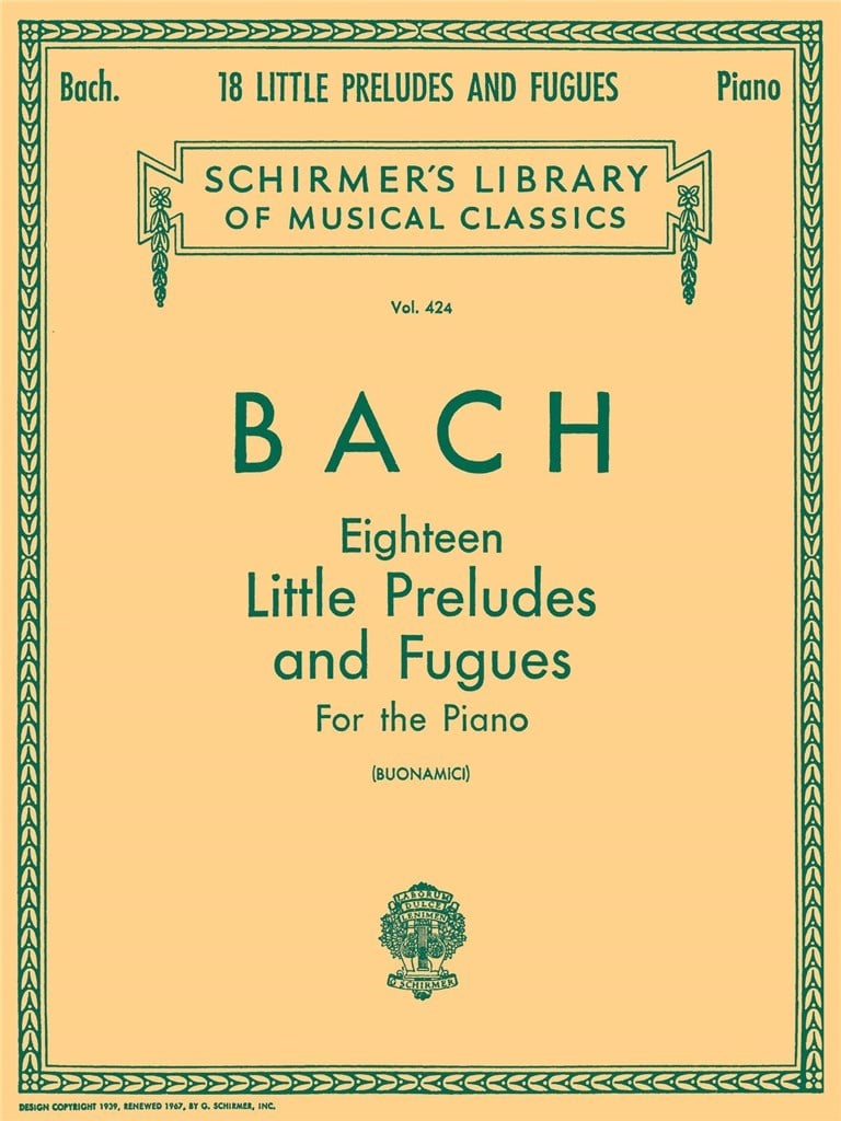 18 Little Preludes and Fugues